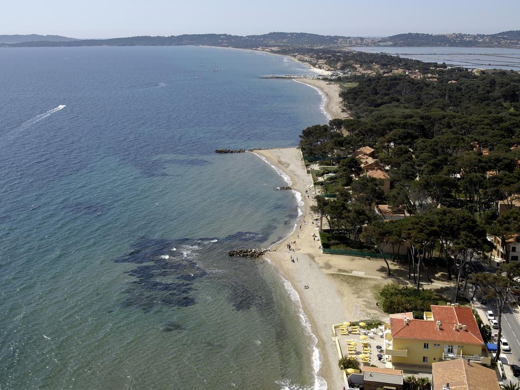 Hotel Lido Beach Hyeres Bagian luar foto